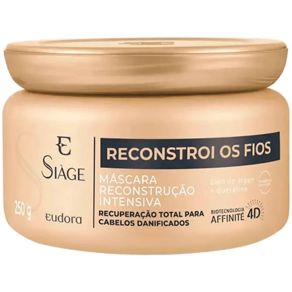 Máscara Capilar Eudora Siàge Reconstrói os Fios 250g