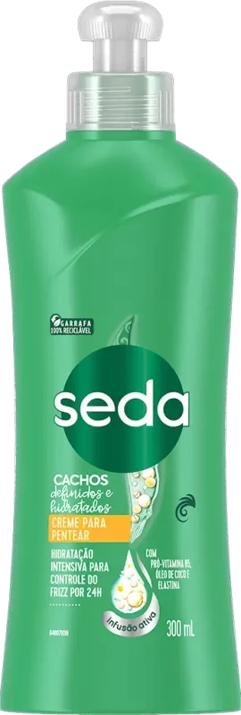 CREME PARA PENTEAR SEDA 0300ML CACHOS DEFINIDOS
