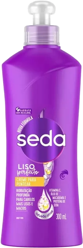 CREME PARA PENTEAR SEDA 0300ML LISO PERFEITO