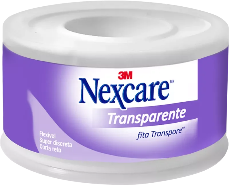 FITA NEXCARE 25MMX4,5M TRANSPARENTE