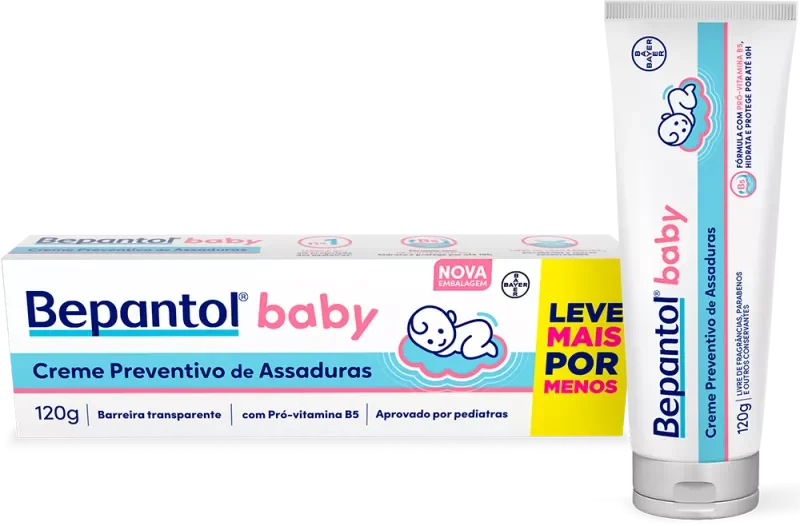 CREME DE ASSADURA BEPANTOL BABY 120G PREÇO ESPECIAL