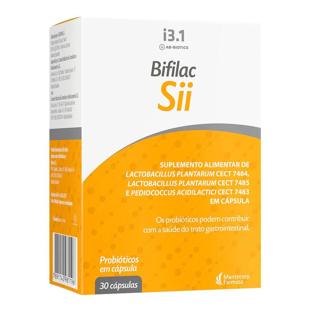 Bifilac Sii com 30 Cápsulas