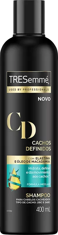 SHAMPOO TRESEMMÉ 400ML CACHOS DEFINIDOS
