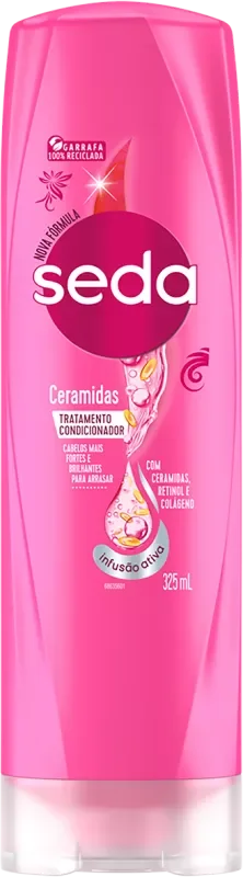 CONDICIONADOR SEDA 325ML BRILHO CERAMIDAS