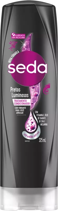 CONDICIONADOR SEDA 325ML PRETOS LUMINOSOS
