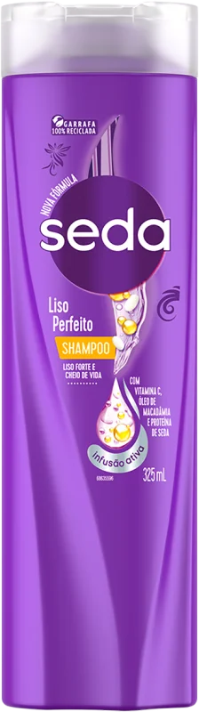 SHAMPOO SEDA 325ML LISO PERFEITO