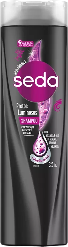 SHAMPOO SEDA 325ML PRETOS LUMINOSOS