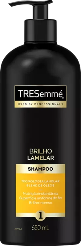 SHAMPOO TRESEMMÉ 650ML BRILHO LAMELAR
