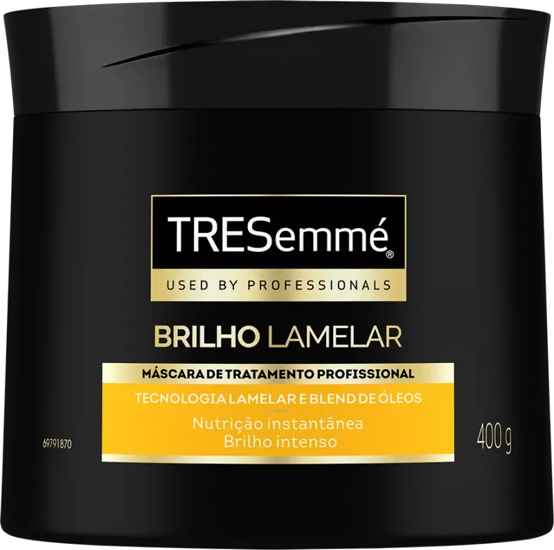 MÁSCARA CAPILAR DE TRATAMENTO TRESEMMÉ 400G BRILHO LAMELAR