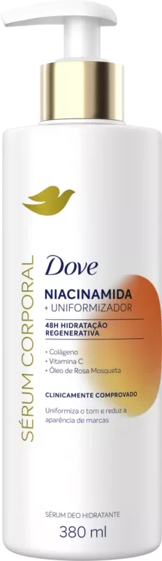 SÉRUM CORPORAL DOVE 380ML NIACINAMIDA + UNIFORMIZADOR