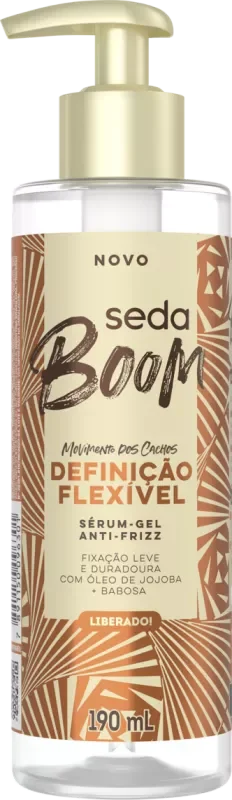 SÉRUM CAPILAR SEDA 190ML BOOM DEFINIÇÃO FLEXÍVEL
