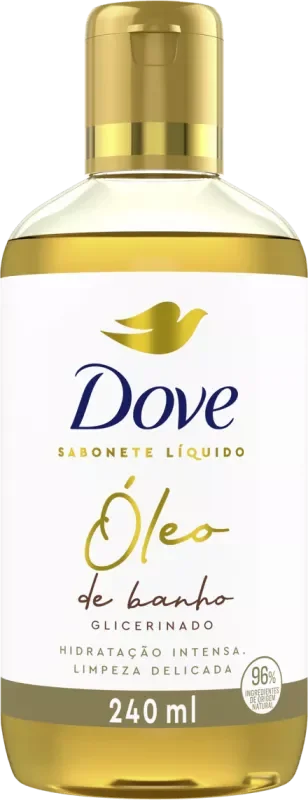 ÓLEO DE BANHO DOVE 240ML GLICERINADO