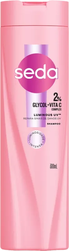 SHAMPOO SEDA 300ML LUMINOUS GLYCOL+VITA C