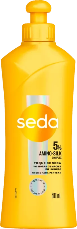 CREME PARA PENTEAR SEDA 0300ML TOQUE DE SEDA