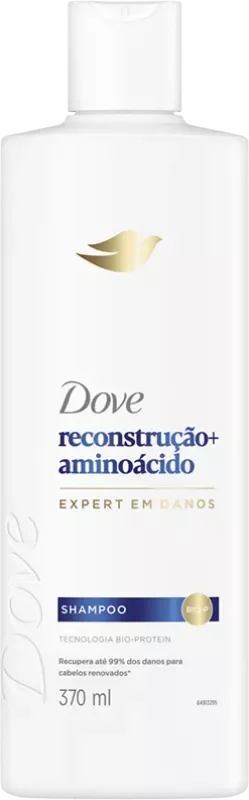 SHAMPOO DOVE 370ML RECONSTRUÇÃO + AMINOÁCIDO