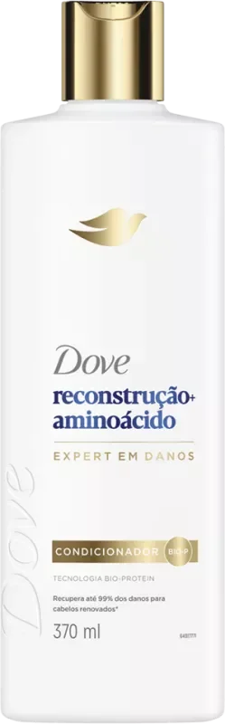 CONDICIONADOR DOVE 370ML RECONSTRUÇÃO + AMINOÁCIDO