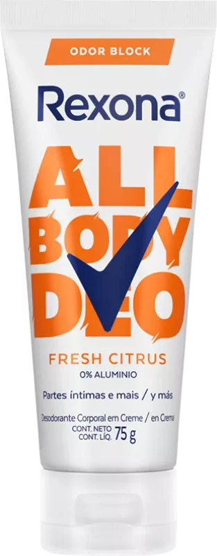 ALL BODY DEO REXONA CREME 75G FRESH CITRUS