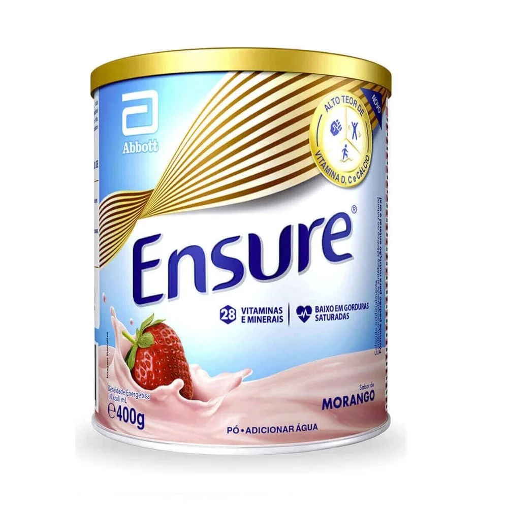 Suplemento Nutricional Ensure Morango 400g