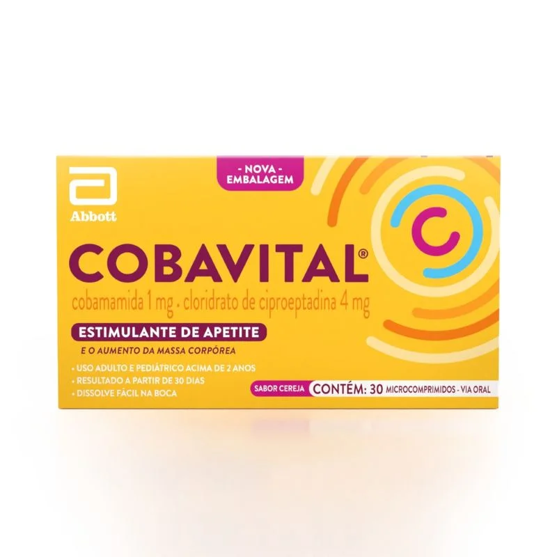 Cobavital 1mg + 4mg Abbott 30 Comprimidos