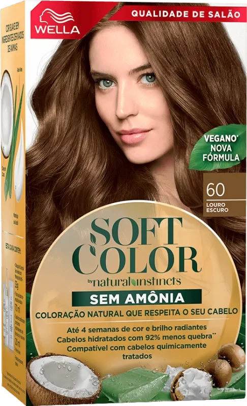 COLORAÇÃO SOFT COLOR KIT 0060 LOURO ESCURO