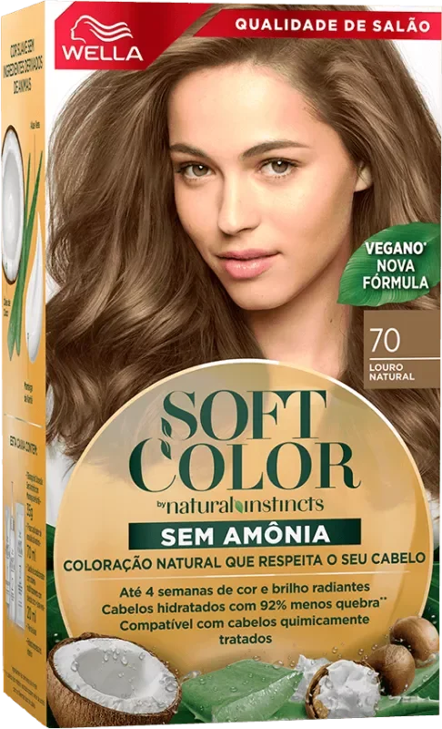COLORAÇÃO SOFT COLOR KIT 0070 LOURO NATURAL