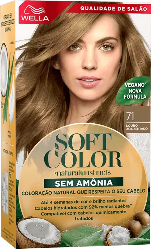 COLORAÇÃO SOFT COLOR KIT 0071 LOURO ACINZENTADO