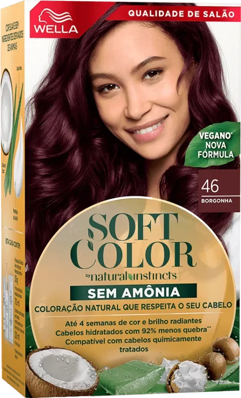 COLORAÇÃO SOFT COLOR KIT 0046 BORGONHA