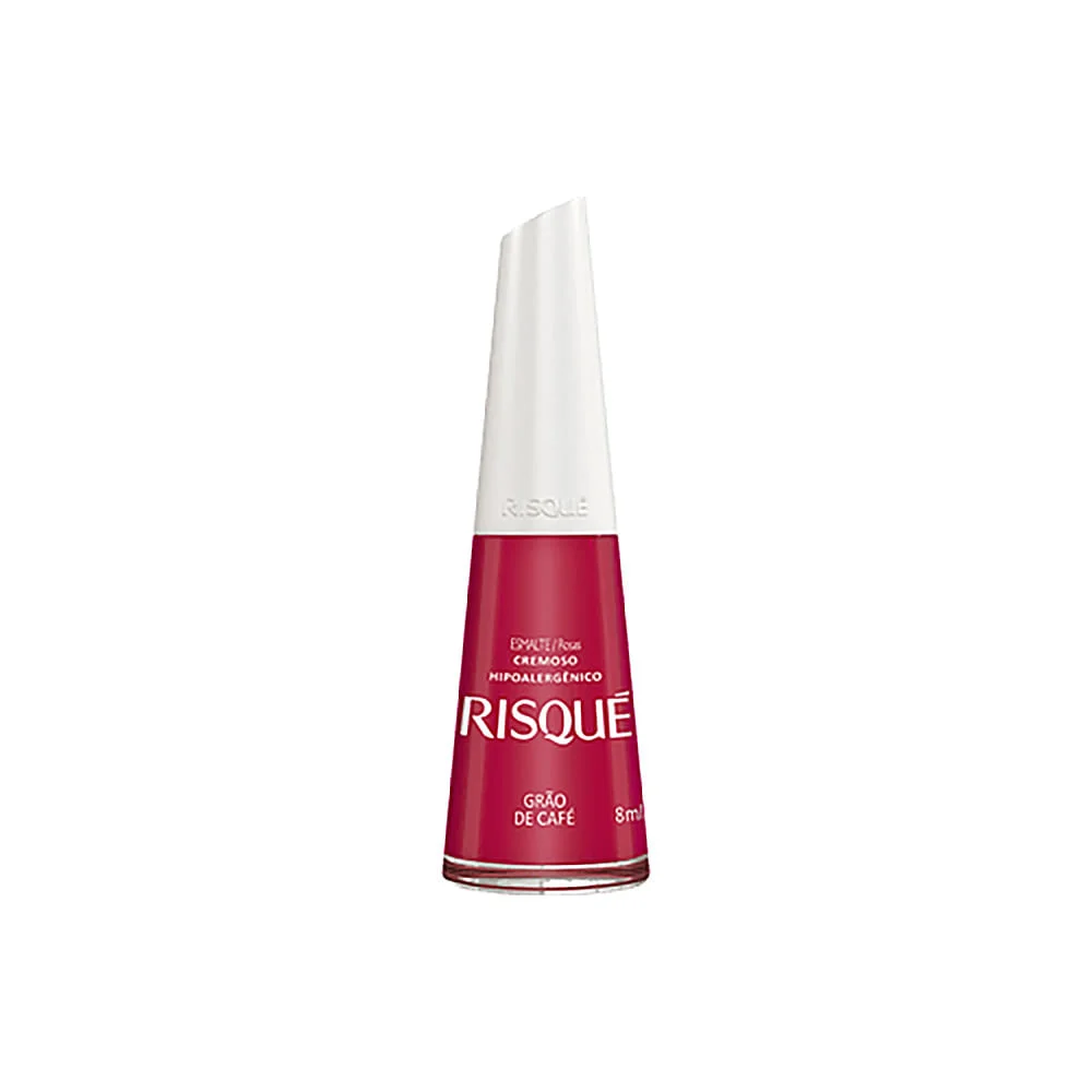 Esmalte Risqué Cremoso Arábica Grão Café 8ml