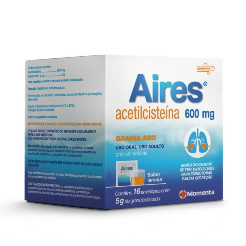 Aires 600mg com 16 Envelopes com 5g
