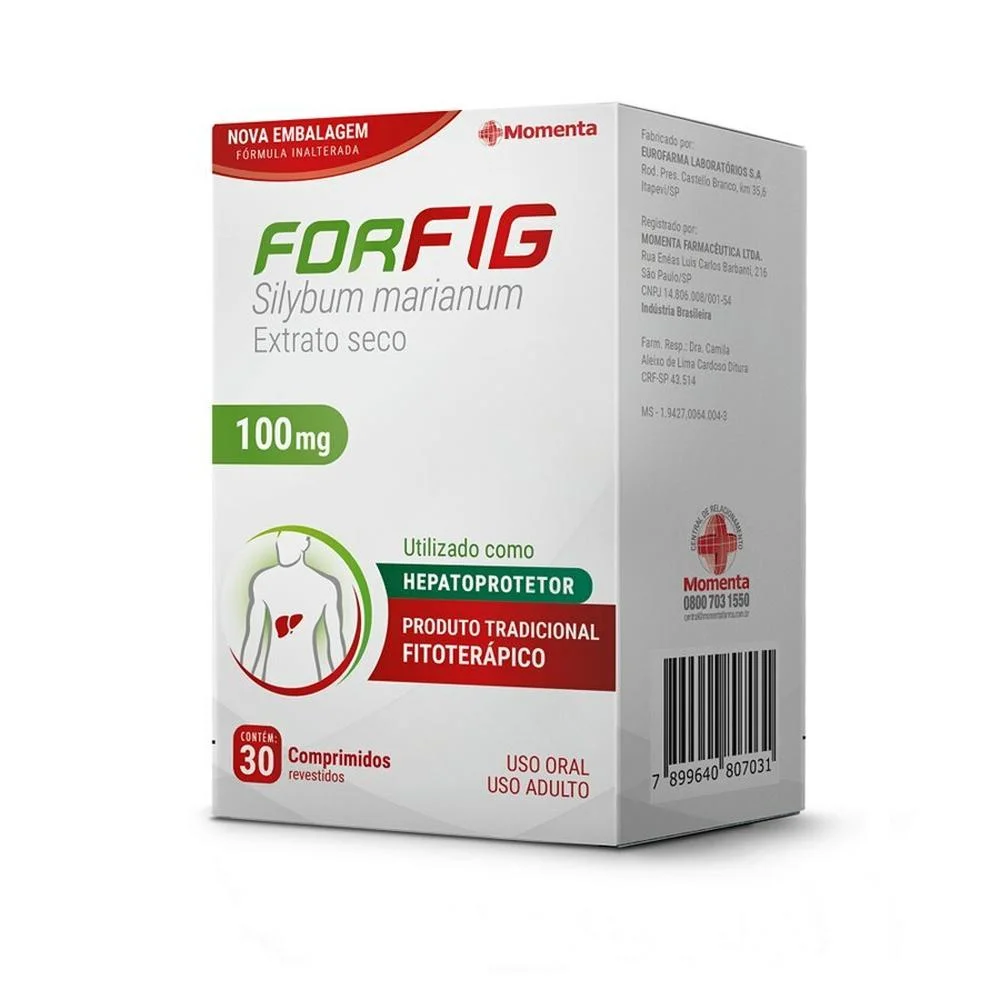 Forfig 100mg com 30 Comprimidos