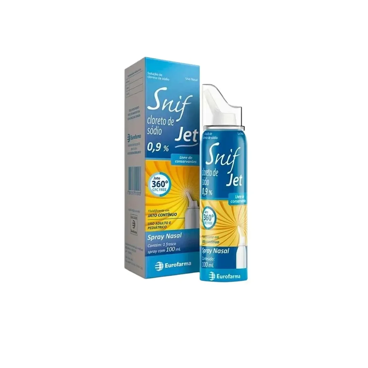 Snif Jet 360° Adulto Spray Nasal C/100Ml