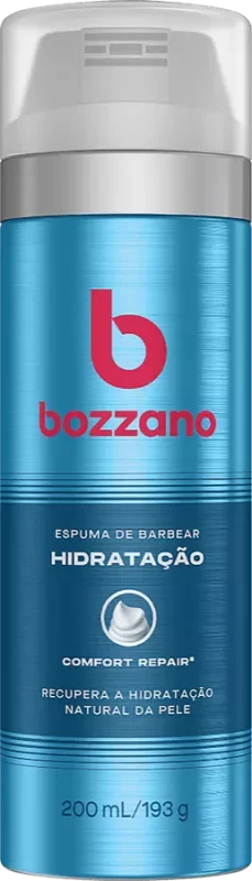 ESPUMA DE BARBEAR BOZZANO 200ML HIDRATAÇÃO