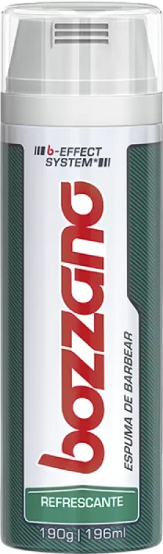 ESPUMA DE BARBEAR BOZZANO 200ML REFRESCANTE