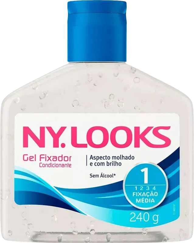 GEL FIXADOR NY LOOKS 240G INCOLOR