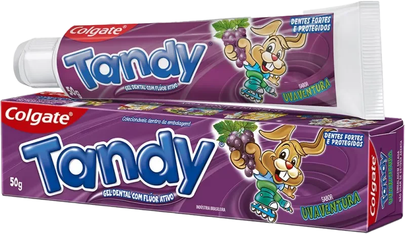 CREME DENTAL TANDY 050G GEL UVA