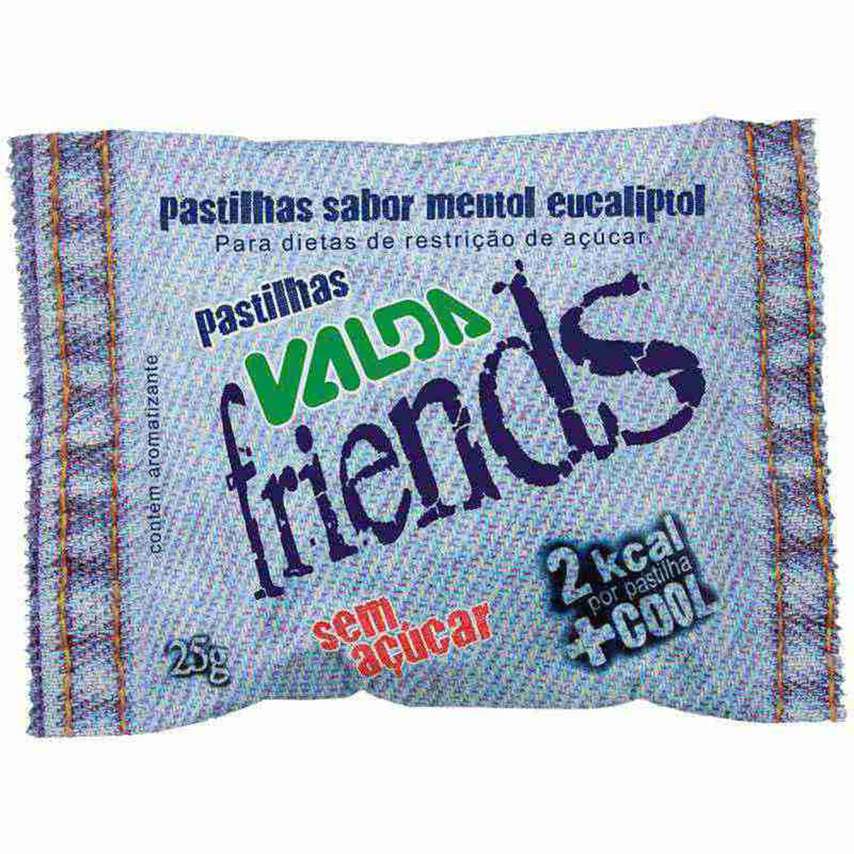 Pastilhas Valda Friends Sem Açúcar 25g