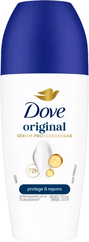 DESODORANTE DOVE ROLLON 050ML ORIGINAL