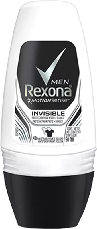 DESODORANTE REXONA ROLLON 050ML MEN INVISIBLE