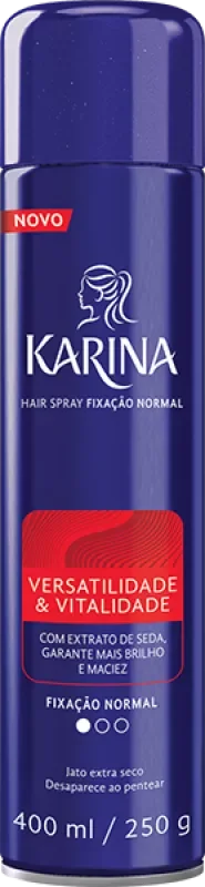 FIXADOR KARINA 400ML NORMAL