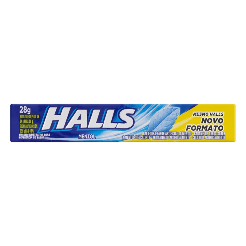 Bala Mentol Halls 28g