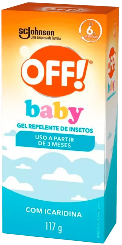REPELENTE OFF! 117ML GEL BABY ICARICIDINA