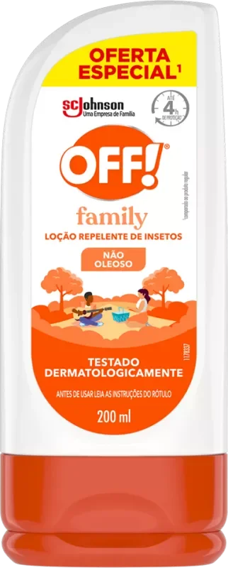 REPELENTE OFF! 200ML LOÇÃO FAMILY OFERTA ESPECIAL