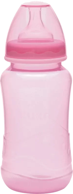 MAMADEIRA KUKA AQUARELA BIG 330ML 1432 UNIVERSAL SILICONE ROSA