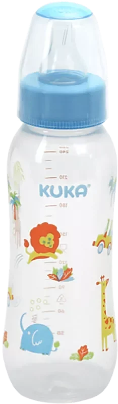 MAMADEIRA KUKA NATURAL 250ML 1541 UNIVERSAL COLOR SILICONE AZUL