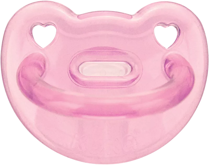 CHUPETA KUKA SOFT 2702 Nº1 ORTODÔNTICA SILICONE ROSA