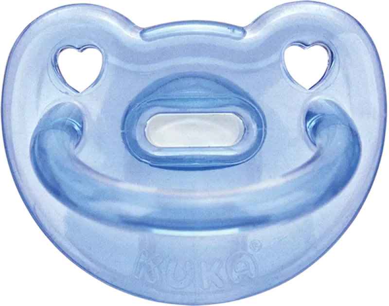 CHUPETA KUKA SOFT 2706 Nº2 ORTODÔNTICA SILICONE AZUL