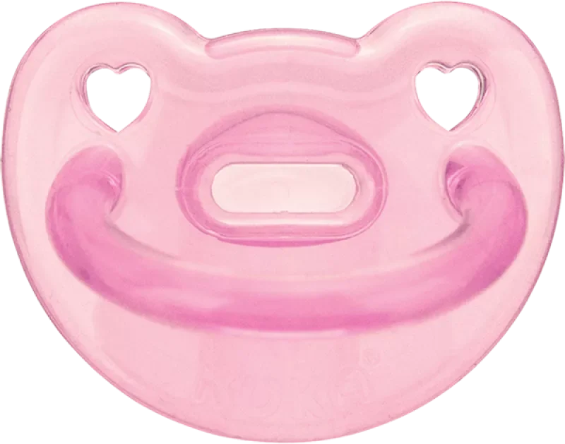CHUPETA KUKA SOFT 2707 Nº2 ORTODÔNTICA SILICONE ROSA