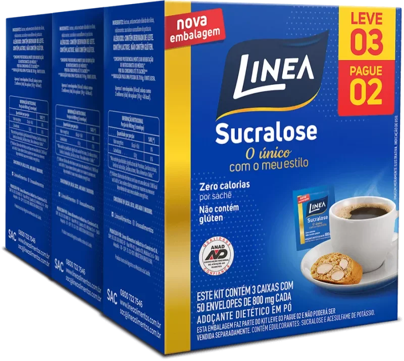 ADOÇANTE LINEA PÓ 50ENV SUCRALOSE L3P2