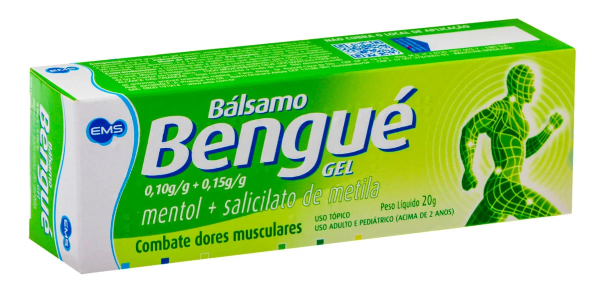 Bálsamo Bengué 0,10g + 0,15g Gel de Uso Dermatológico 20g