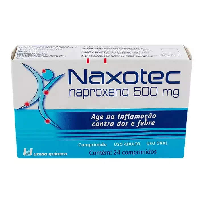 Naxotec 500mg com 24 Comprimidos